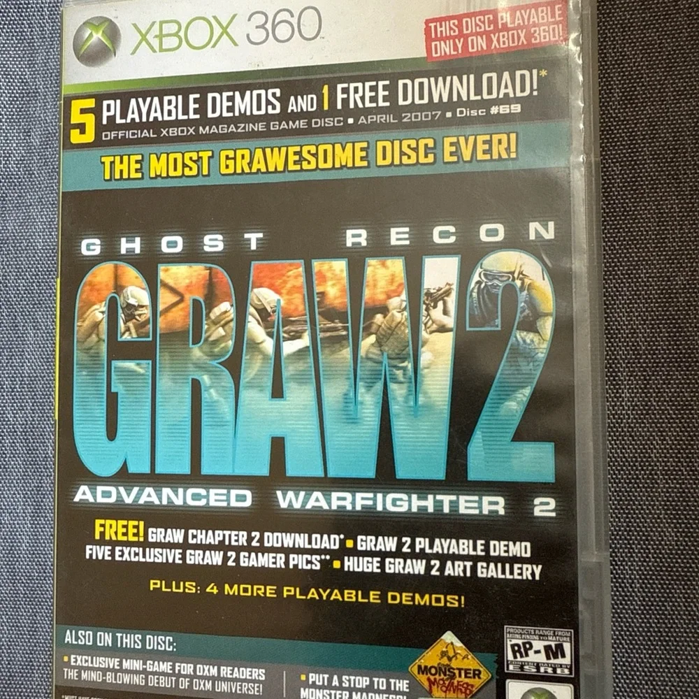 Tom Clancy's Ghost Recon Advanced Warfighter 2 - Xbox 360 - Blue